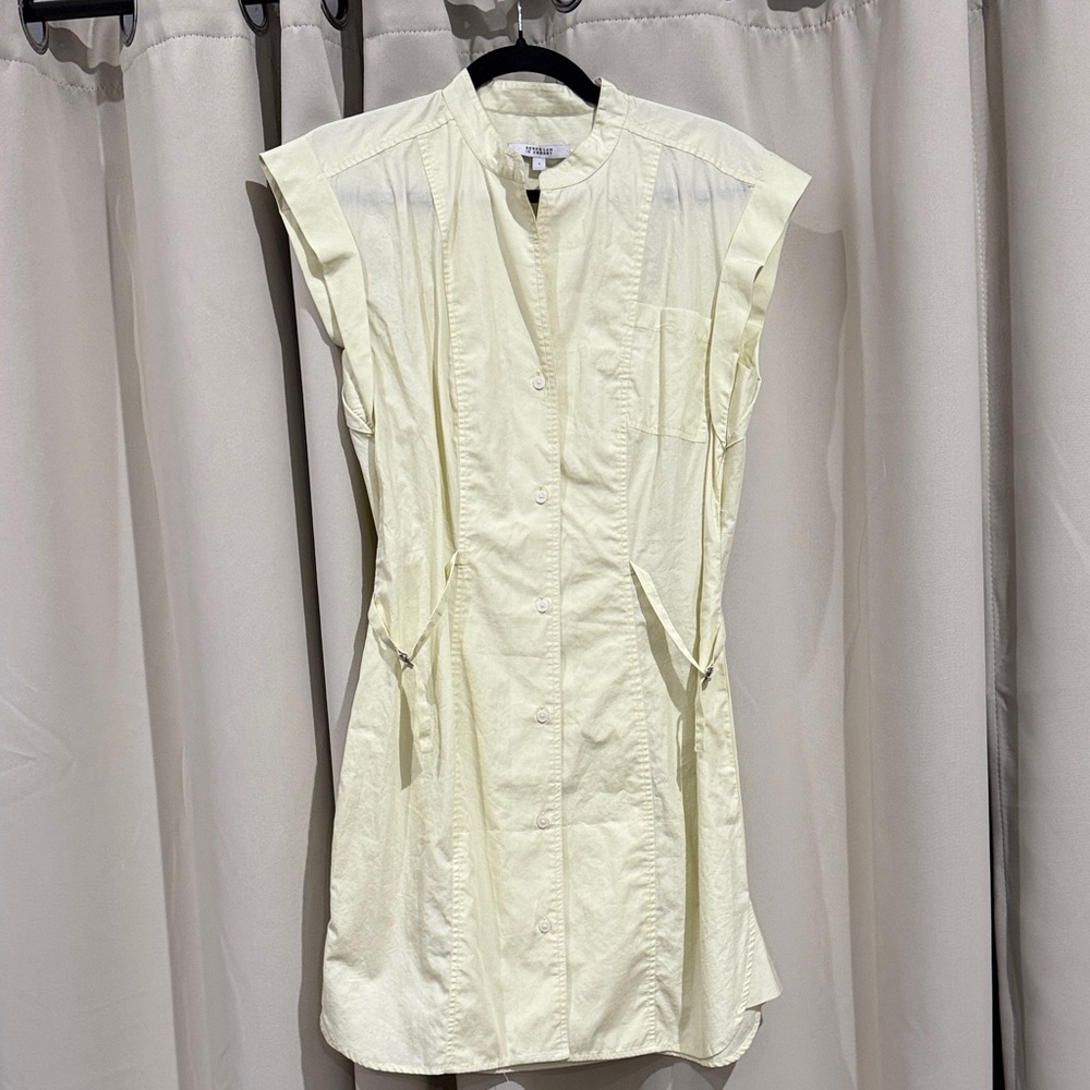 Derek Lam Light Yellow Sleeveless Dress size 4 like new